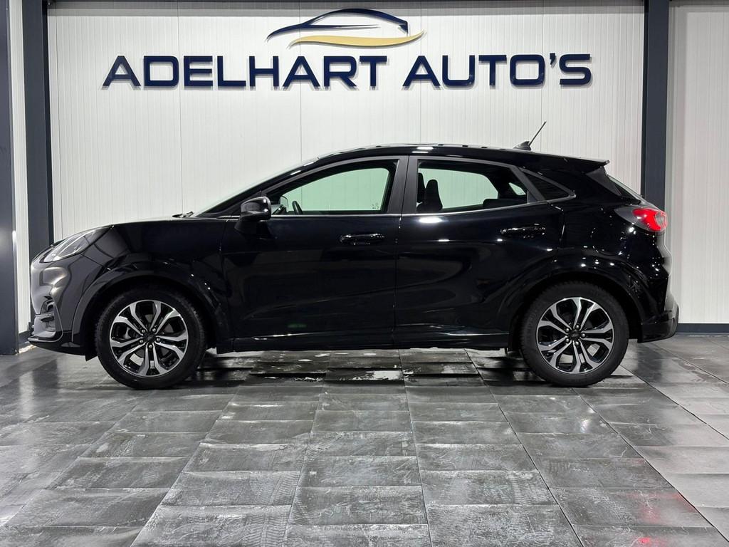 Ford Puma 1.0 EcoBoost Hybrid ST-Line / Navigatie full map /, 125 pk, Zwart, Origineel Nederlands, Bedrijf