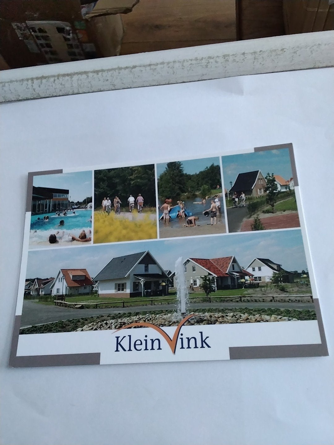 Ansichtkaart Recreatiepark Klein Vink - 2016, Verzamelen, Ophalen of Verzenden, 1980 tot heden, Gelopen
