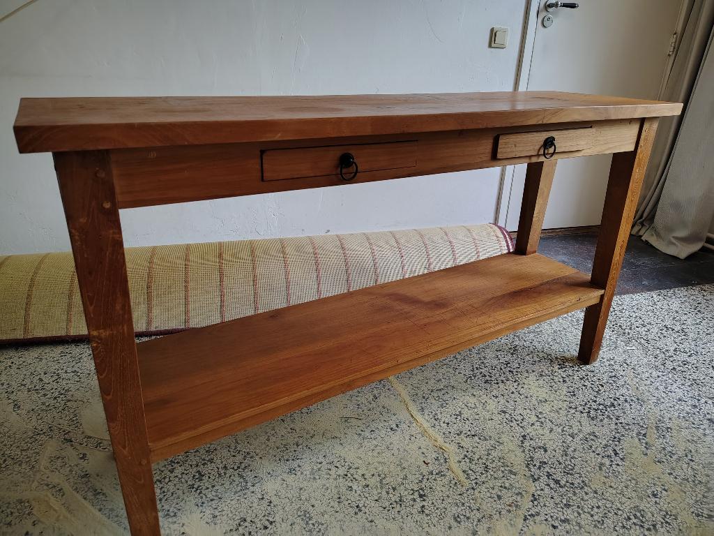 Side table, Huis en Inrichting, Tafels | Sidetables, Ophalen, Gebruikt, 100 tot 150 cm, Klassiek