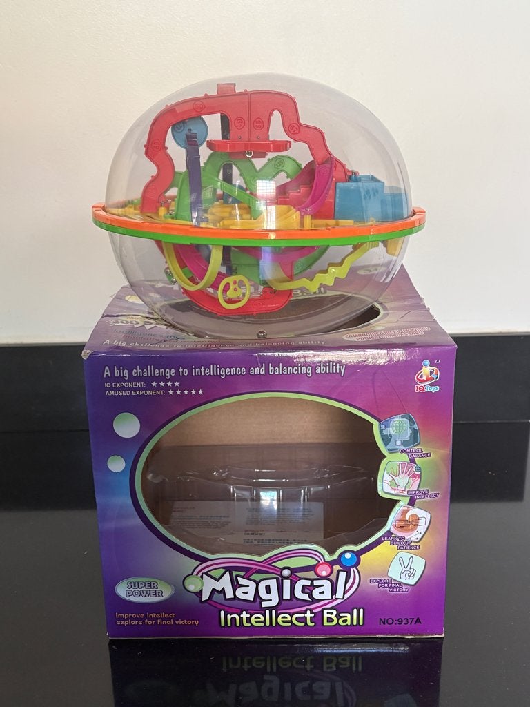 208 Stappen 3D Magisch Doolhof Intellect Bal Labyrint Bol, Ophalen of Verzenden, Zo goed als nieuw