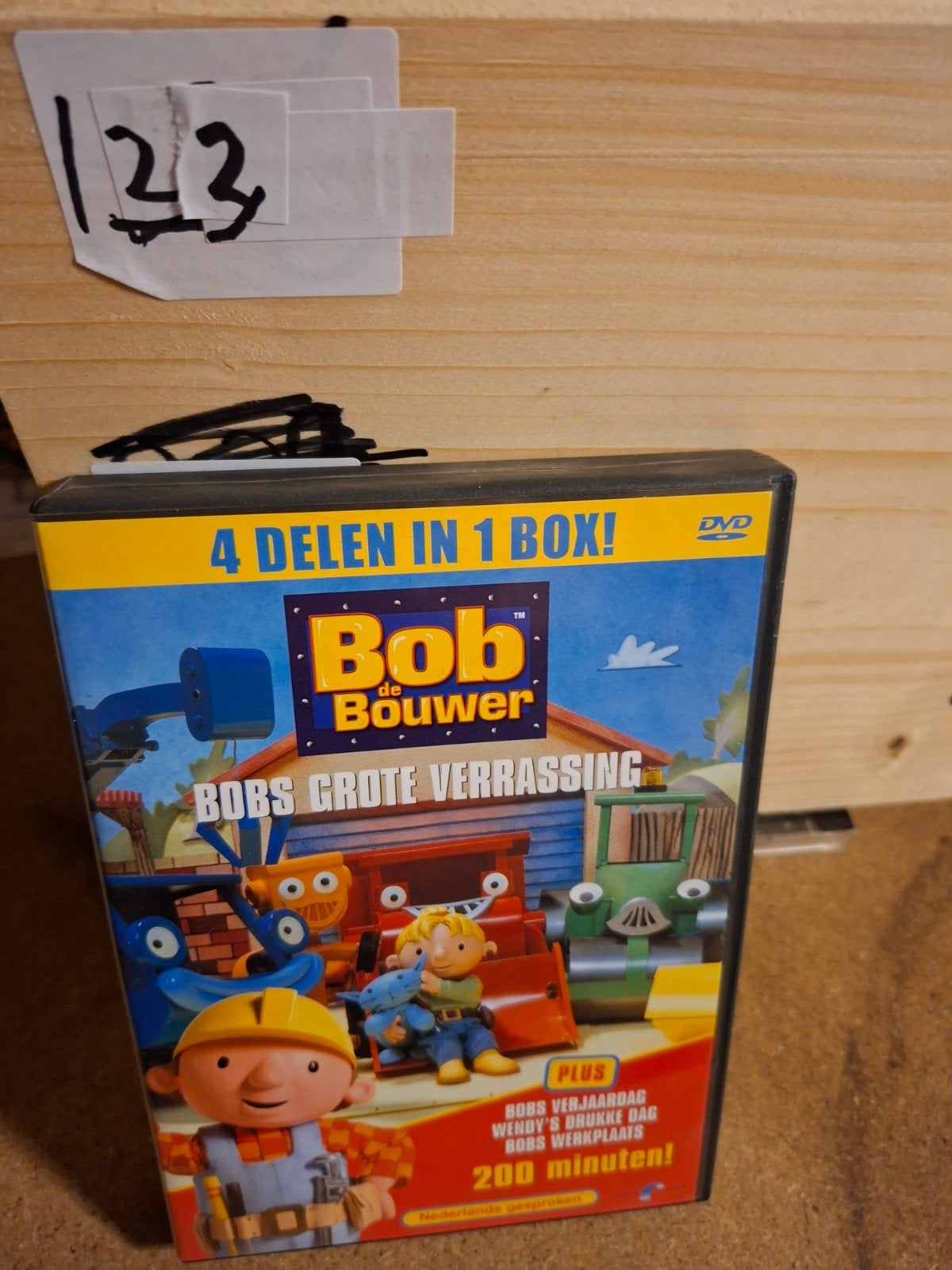 Bob de Bouwer: Bobs Grote Verrassing (4 delen in 1 box), Gebruikt, Alle leeftijden, Tv-serie, Familie