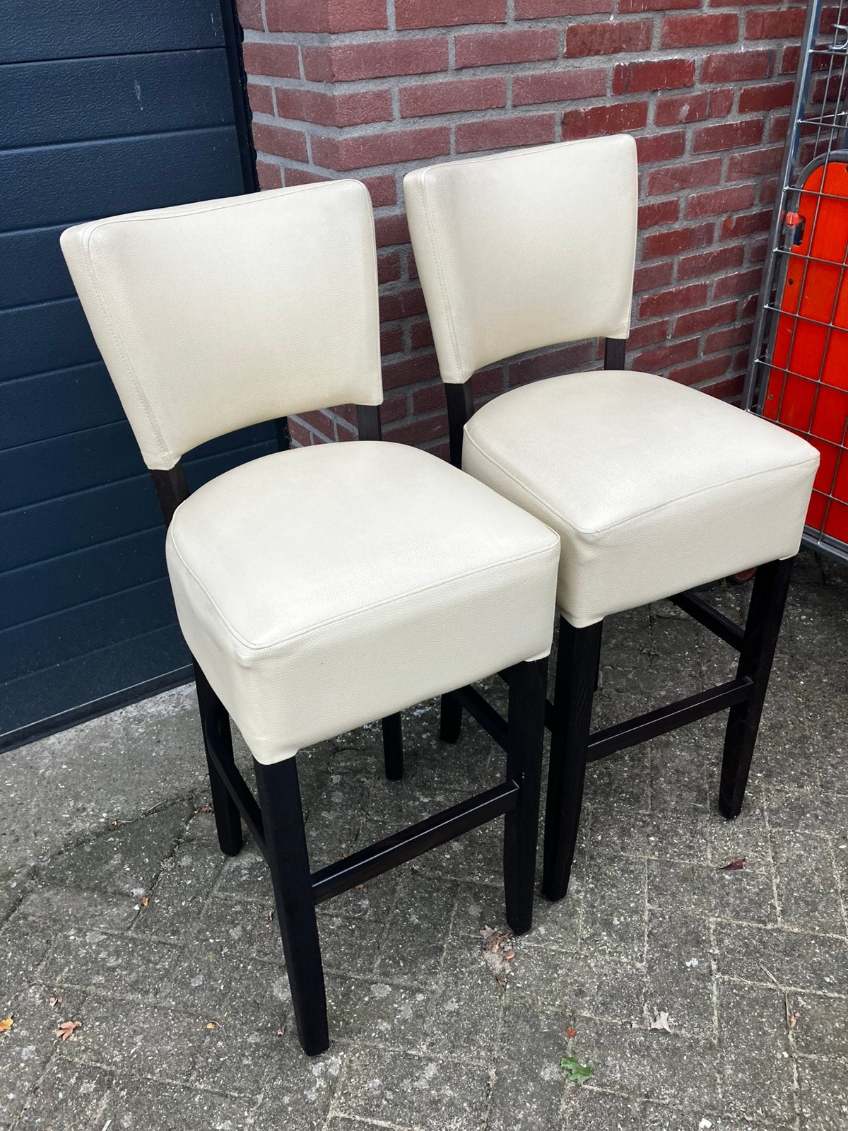 Confortabele barkruk(ken), Huis en Inrichting, Ophalen, Zo goed als nieuw, 60 tot 90 cm