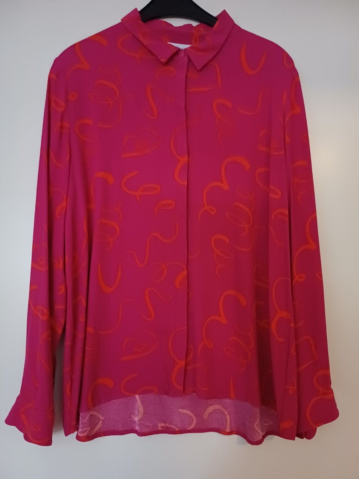Fabienne Chapot blouse mt 42, Ophalen of Verzenden, Zo goed als nieuw, Maat 42/44 (L), Blauw