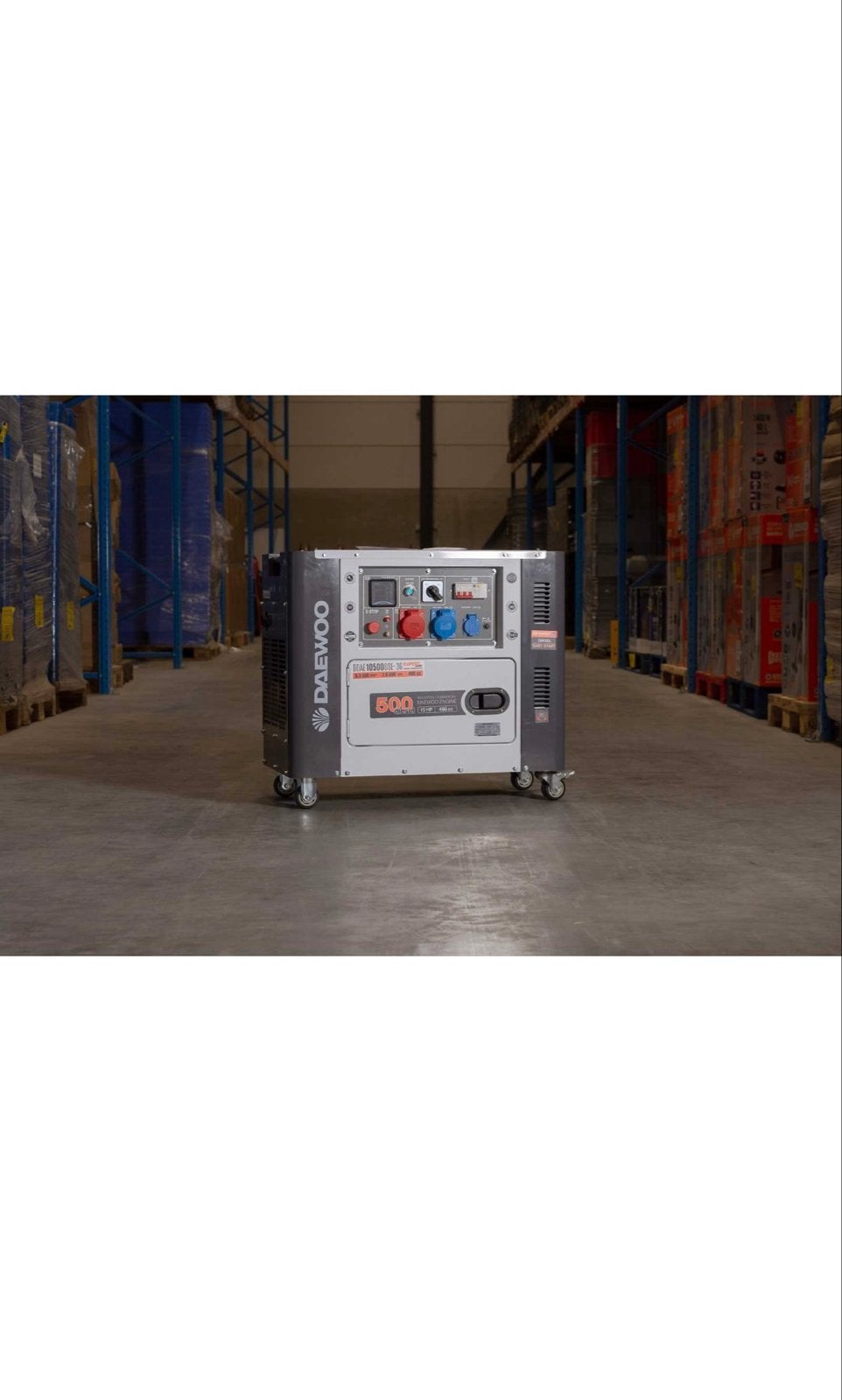 Daewoo DDAE10500DSE-3G Diesel Generator 8.1 kVA, Doe-het-zelf en Verbouw, Aggregaten, Elektrisch startend, Dieselolie, Ophalen of Verzenden