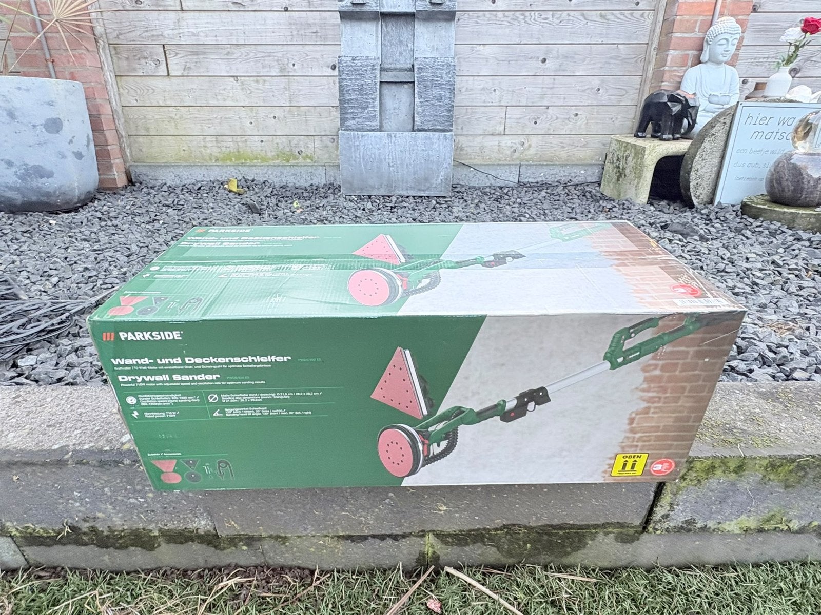Parkside Wand- en Deckenschleifer (Drywall Sander), Ophalen of Verzenden, Nieuw, Minder dan 600 watt, Overige typen
