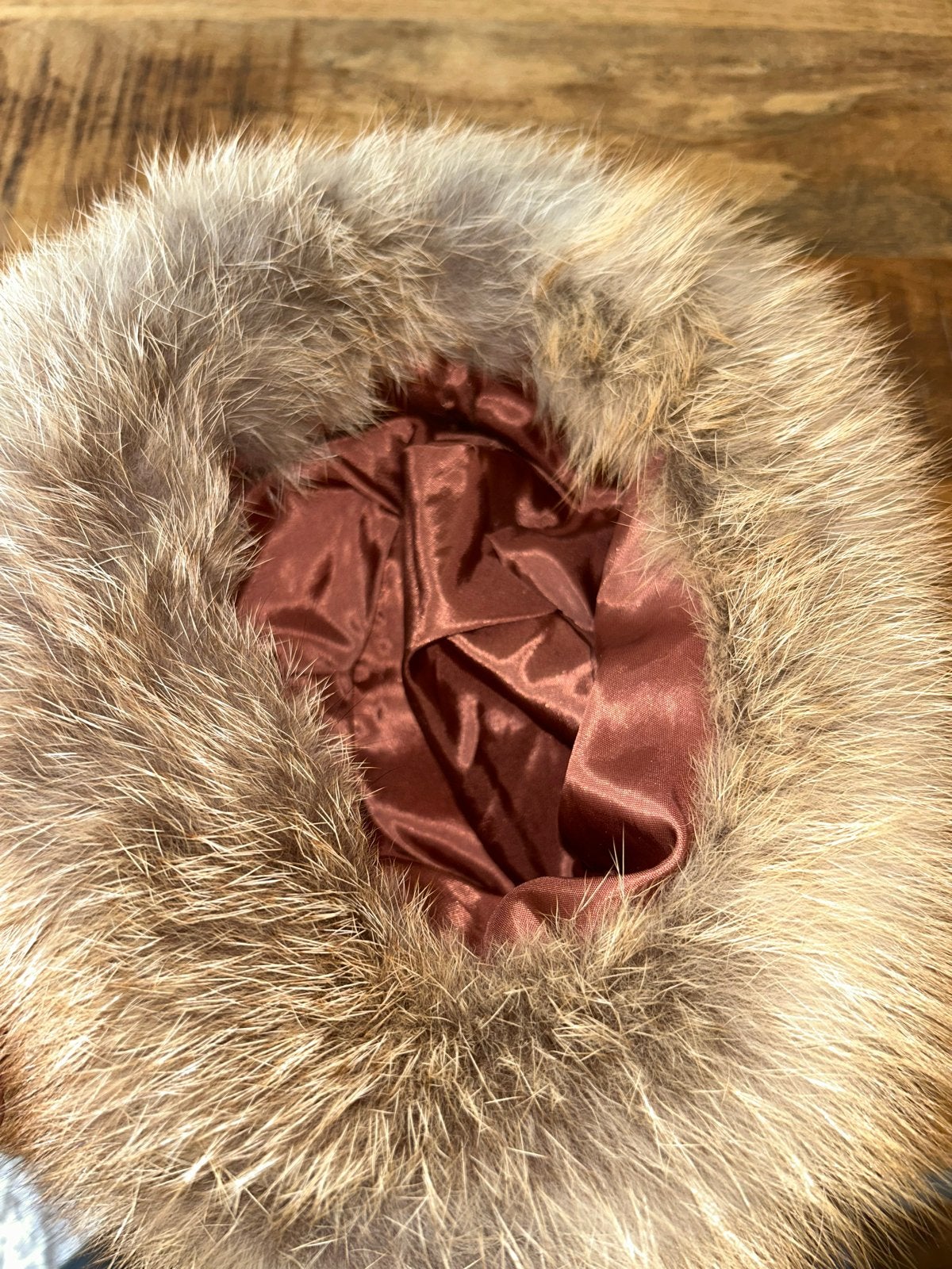 Luxe bontmuts van vossenbont nieuw staat, Kleding | Dames, Ophalen of Verzenden, Zo goed als nieuw