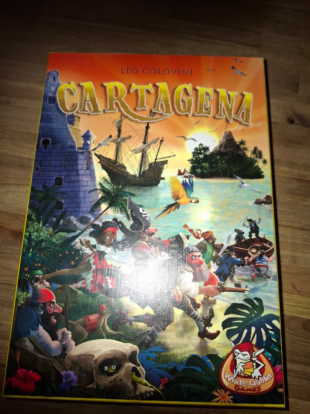 Cartagena Bordspel - Avontuurlijk Piratenspel, Ophalen, Gebruikt, White Goblin Games