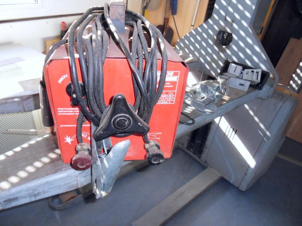 lasapparaat, Doe-het-zelf en Verbouw, Gereedschap | Lasapparaten, Ophalen, Gebruikt, 250 ampère of meer, Elektroden
