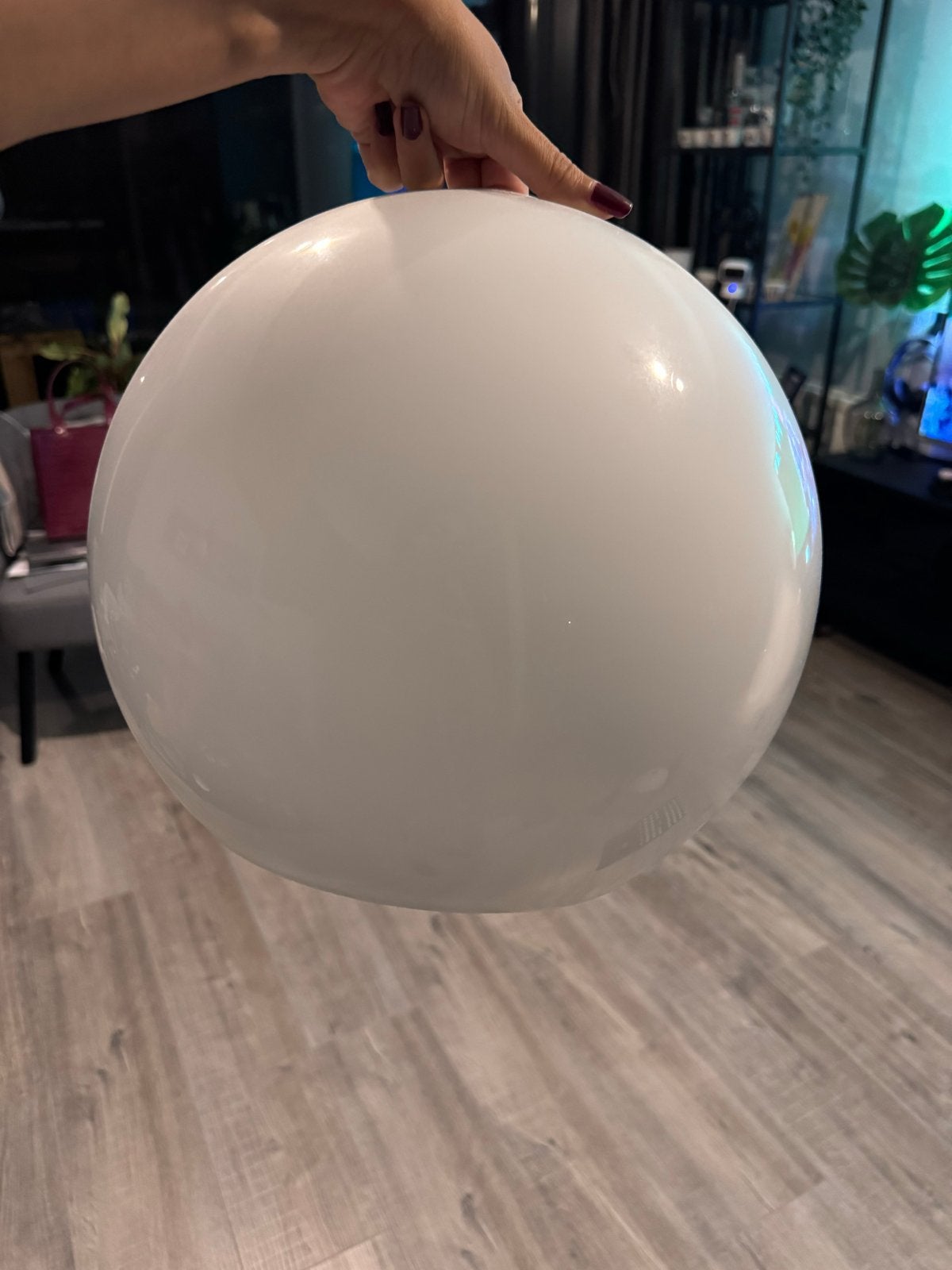 IKEA glazen lampenkap - wit (2 stuks beschikbaar), Ophalen, Zo goed als nieuw, Glas