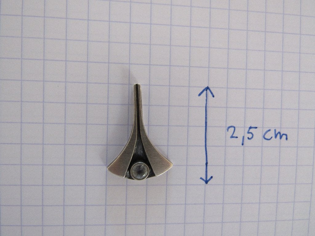 Zilveren Vintage Hanger Finland Nordform, Sieraden, Tassen en Uiterlijk, Verzenden, Zo goed als nieuw, Zilver, Zilver