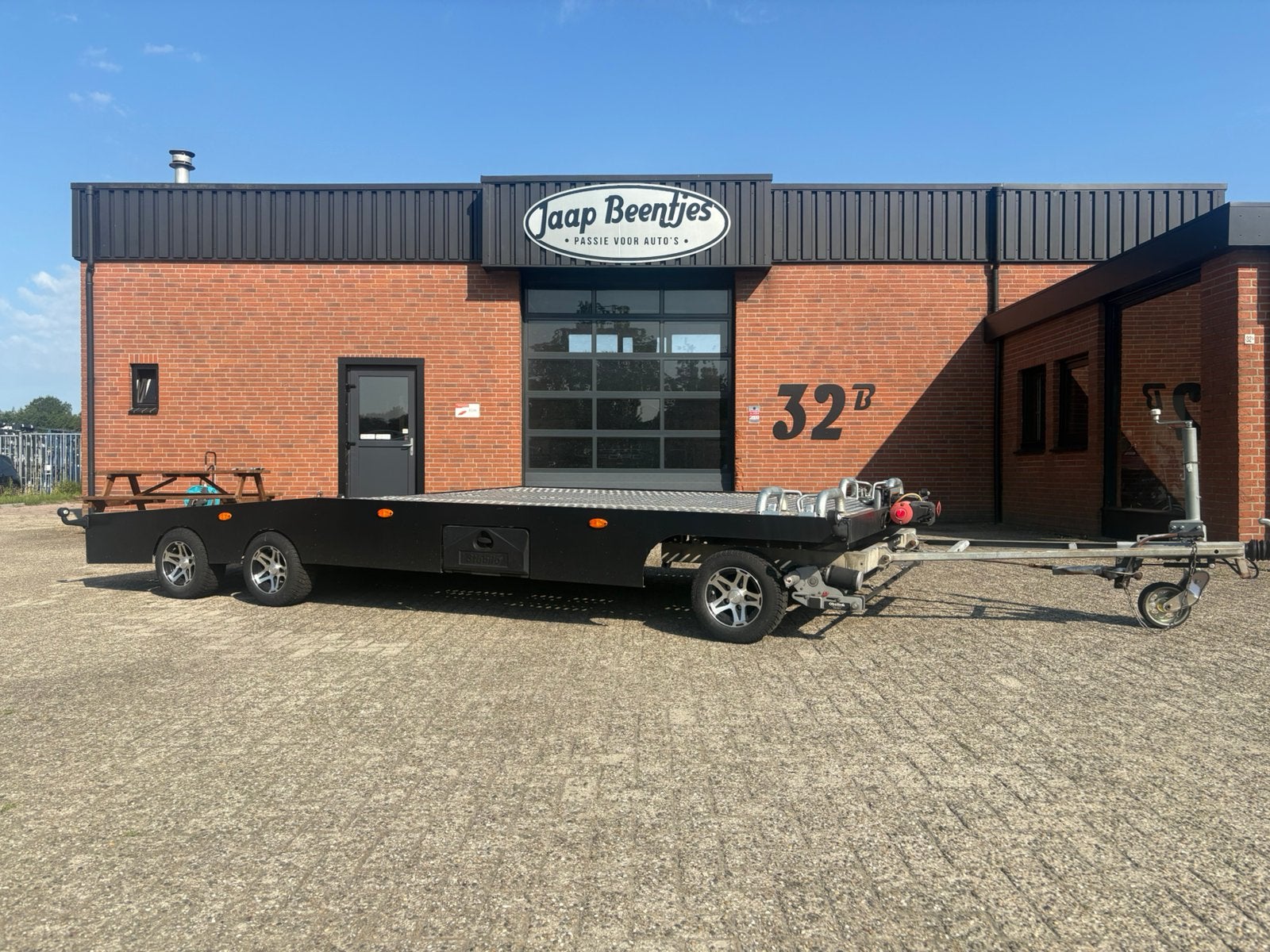 Hapert 3500 autoambulance Autotransporter Schamelwagen, Auto diversen, Aanhangers en Bagagewagens, Ophalen of Verzenden, Zo goed als nieuw