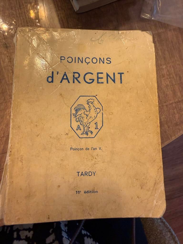 Tardy: Poicons d'Argent - Zilvermerken Catalogus, Ophalen of Verzenden, Gelezen, Catalogus