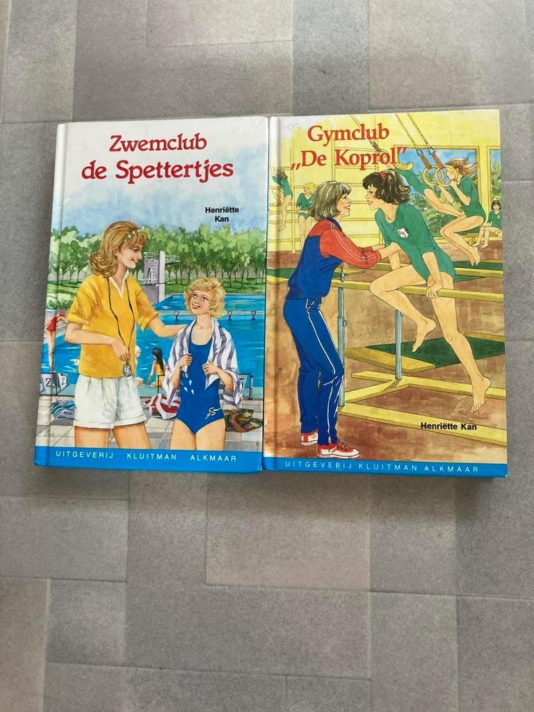Zwemclub De Spettertjes; Gymclub De Koprol van Henriëtte Kan, Boeken, Ophalen of Verzenden, Zo goed als nieuw
