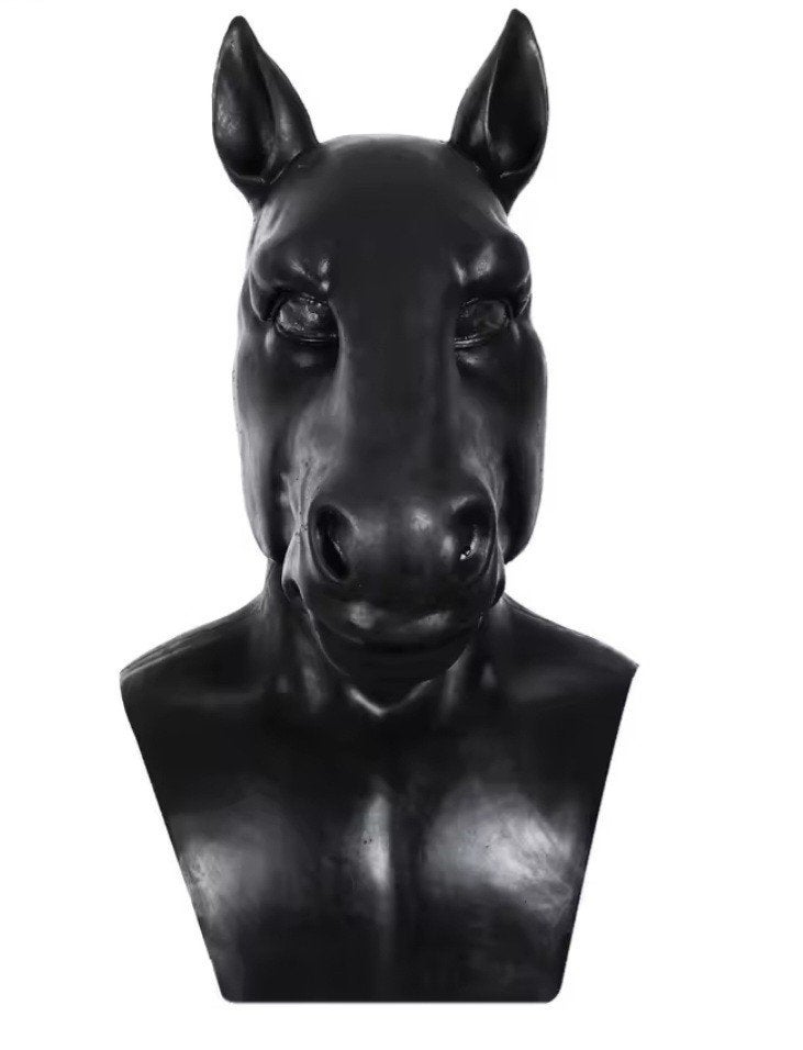 Horse Siliconen Fantasy Masker, Verzenden, Nieuw