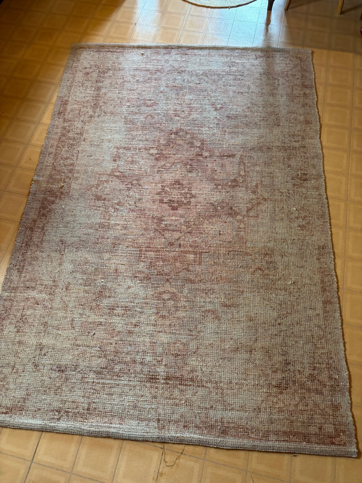 Vintage Perzisch tapijt - Rood/Beige van WESTWING, Ophalen, Gebruikt, 150 tot 200 cm, 200 cm of meer