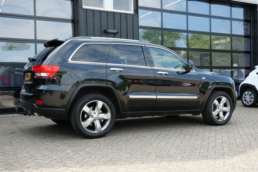Jeep Grand Cherokee 3.6 Overland | Pano | Trekhaak | Memory, Euro 5, Zwart, Zwart, Bedrijf