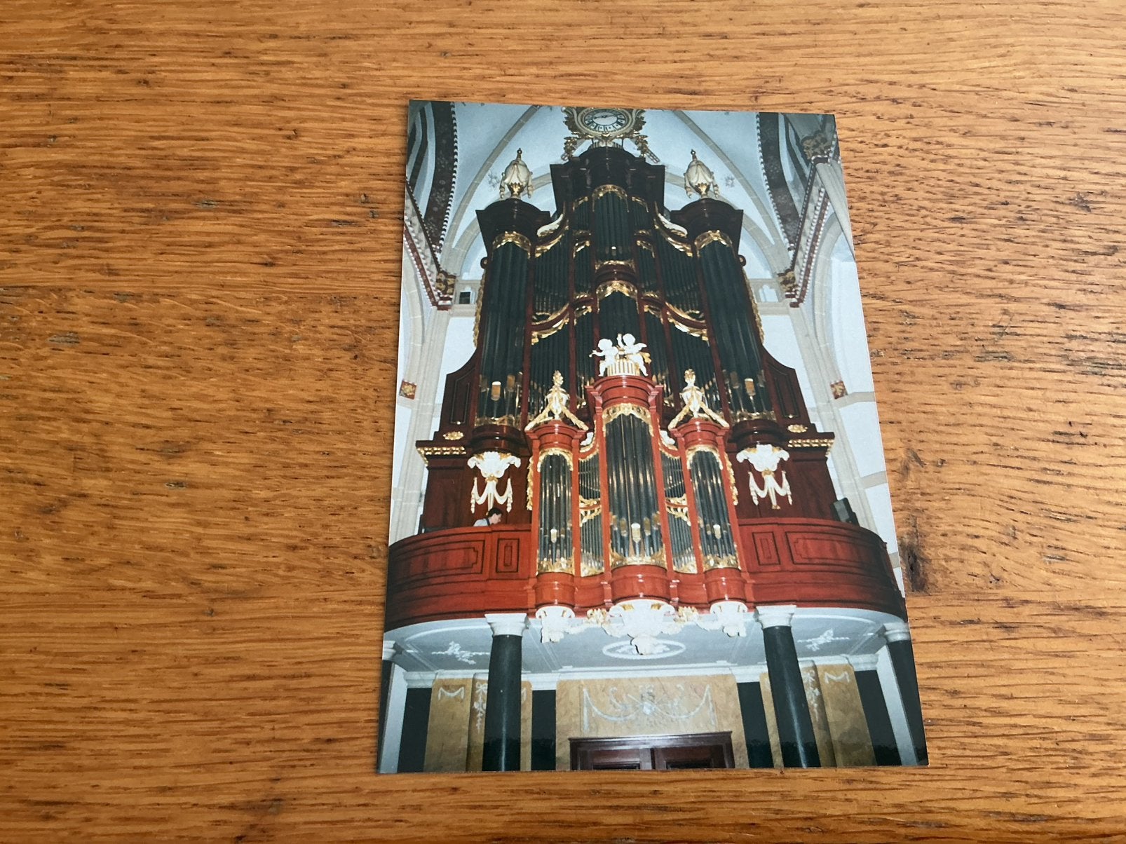 C3510 Zaltbommel kerk orgel, Ophalen of Verzenden, Voor 1940, Zo goed als nieuw