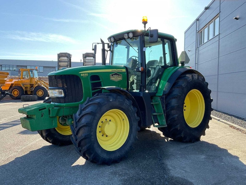 2009 John Deere 6830 Premium MW2 Vierwielaangedreven landbou, Zakelijke goederen, Agrarisch | Tractoren, Gebruikt, John Deere