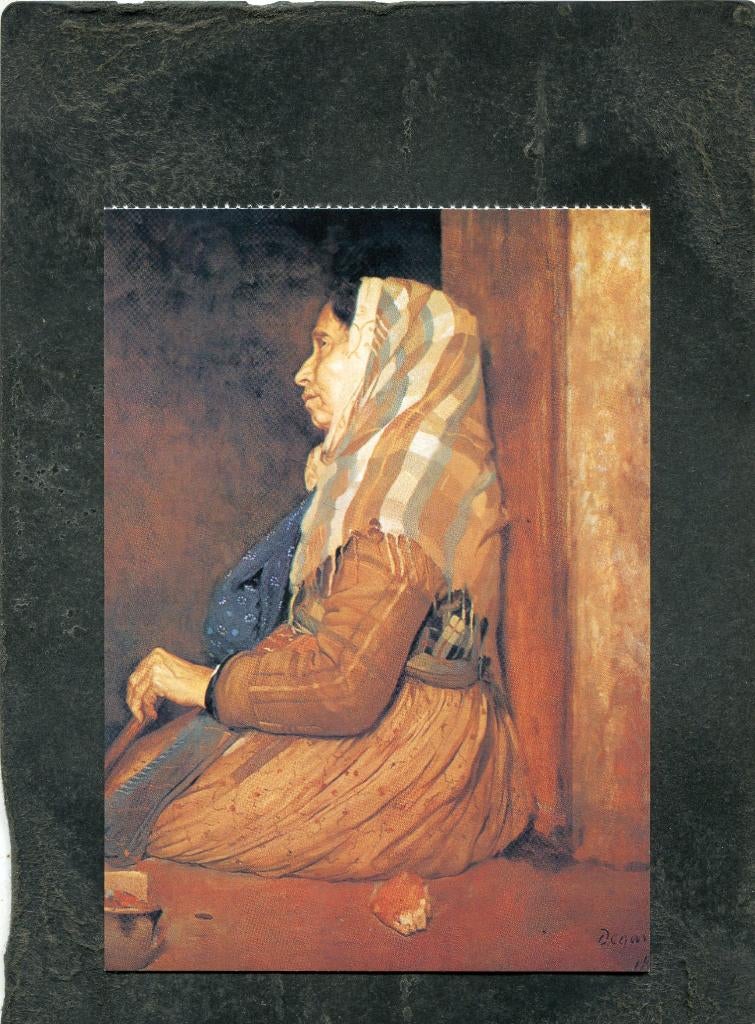 Ansicht Edgar Degas - Romeinse bedelares, Verzenden, 1980 tot heden, Ongelopen