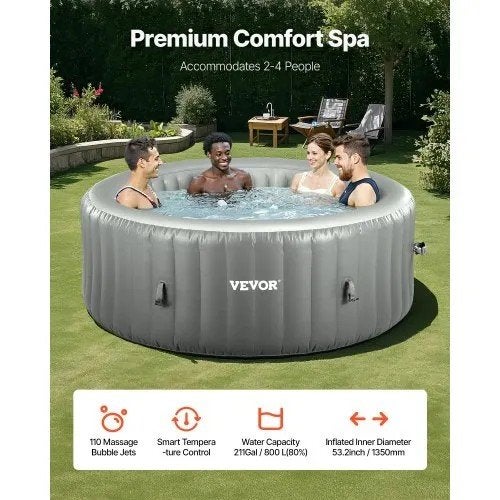 Nieuwe opblaasbare jacuzzi, Ophalen, Nieuw, Filter, Opblaasbaar