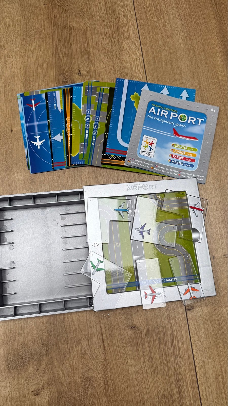 SmartGames Airport Traffic Control Puzzelspel, Een of twee spelers, Ophalen of Verzenden, Zo goed als nieuw