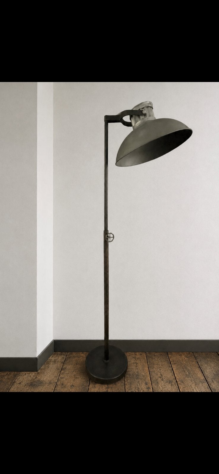 Staande lamp, Led-lamp, E27 (groot), Zo goed als nieuw, Ophalen