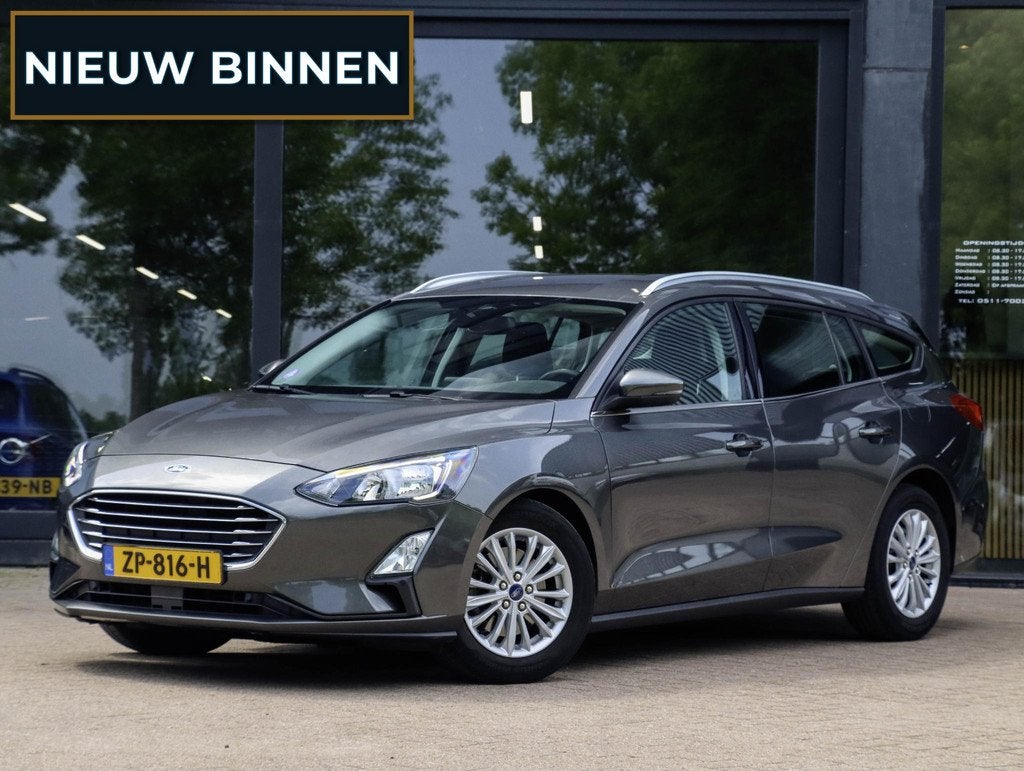 Ford Focus Wagon 1.0 EcoBoost Titanium Business 125pk, Gebruikt, Euro 6, 1283 kg, Origineel Nederlands