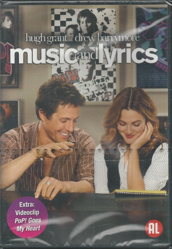 Music and lyrics met o.a. Hugh Grant, Drew Barrymore, Alle leeftijden, Ophalen of Verzenden, Inclusief boekje, 1980 tot 2000