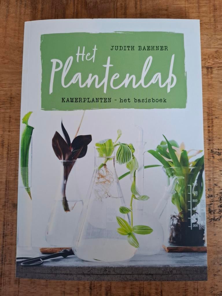 Judith Baehner - Plantenlab, Boeken, Ophalen, Bloemen, Planten en Bomen, Zo goed als nieuw, Judith Baehner
