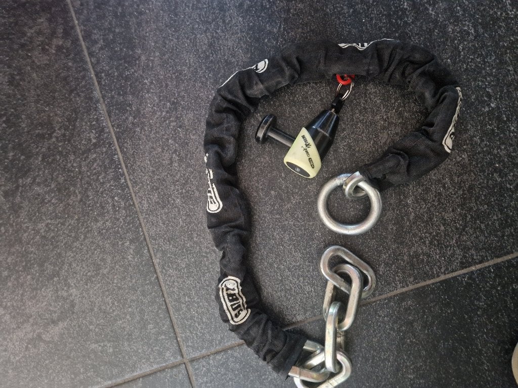 Abus moterslot, Ophalen of Verzenden, Gebruikt