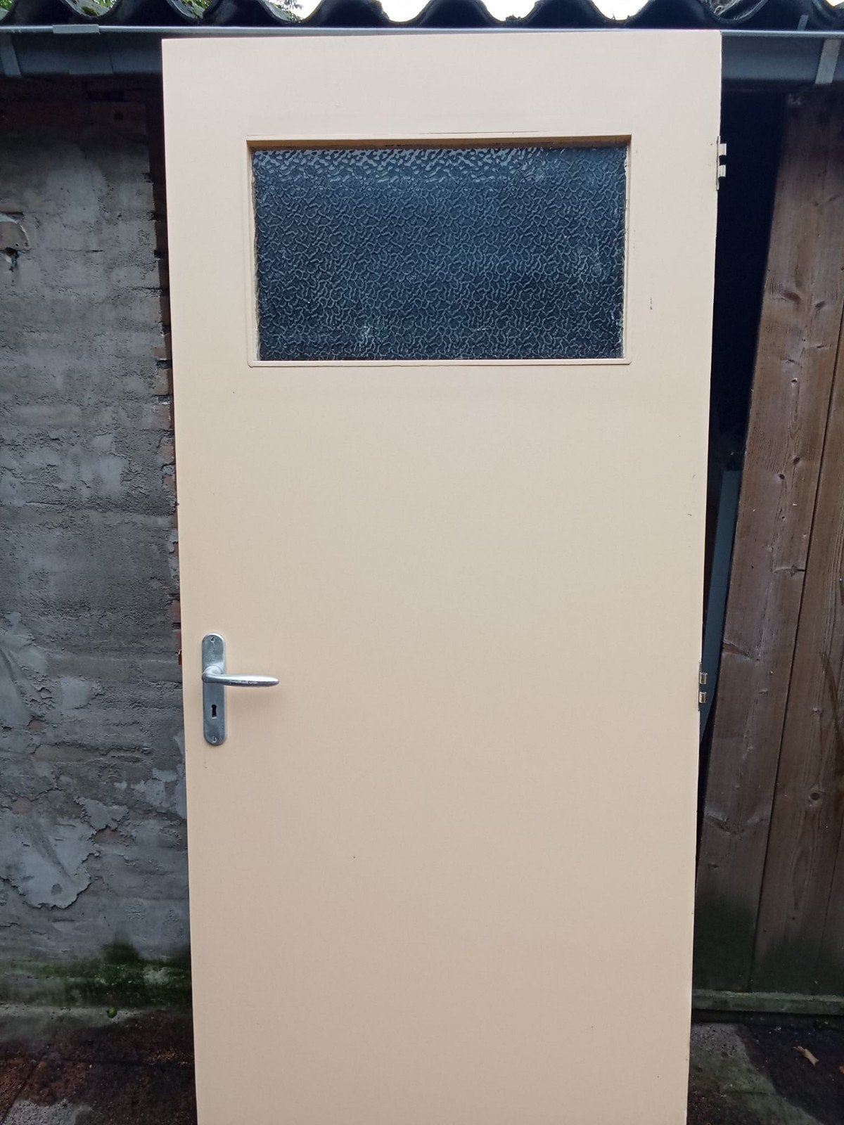 2 lichte binnendeuren te koop, Ophalen, Gebruikt, Binnendeur, 200 tot 215 cm