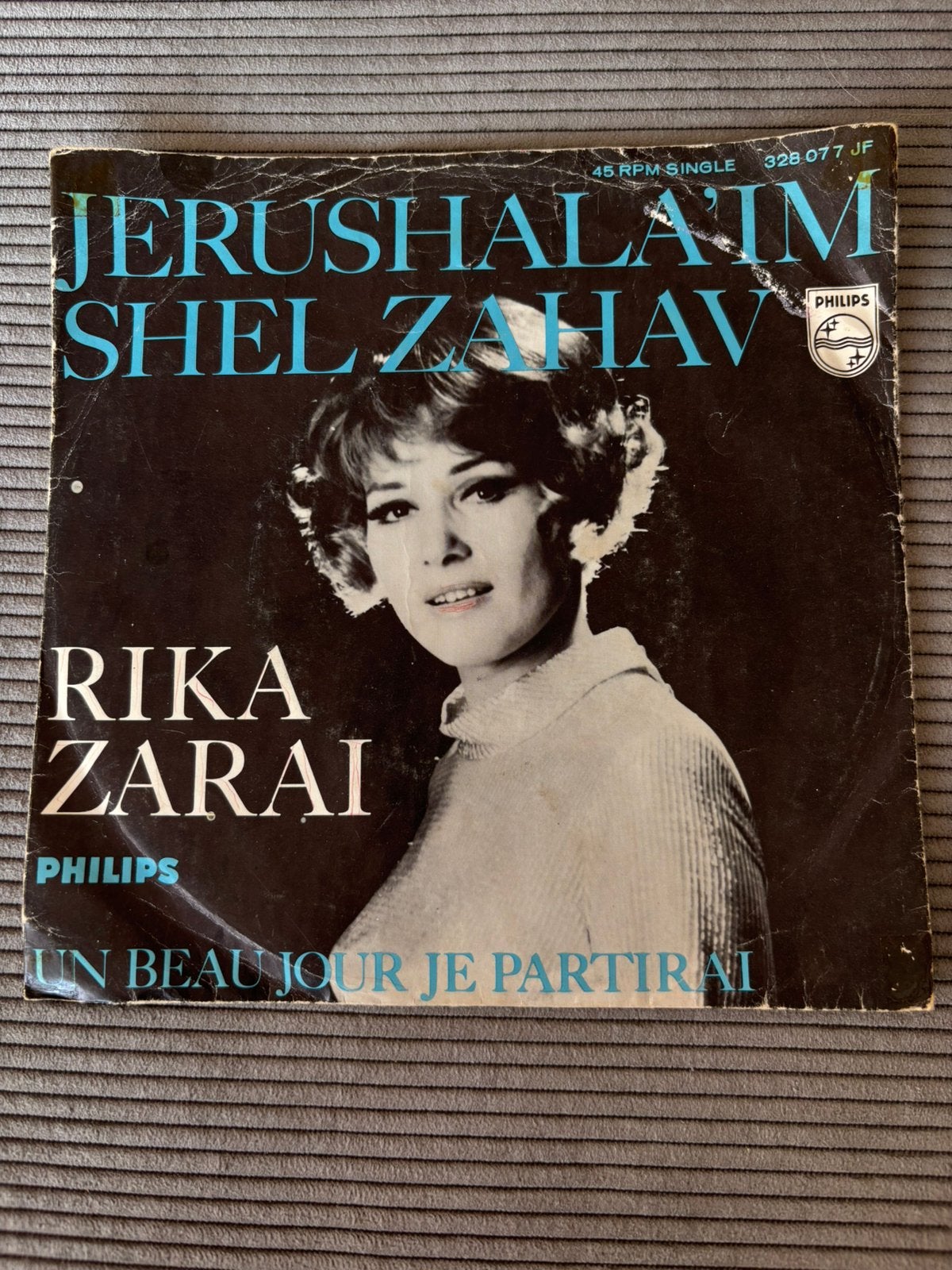 Single - Rika Zarai -- Jerushala 'im shel Zahav, Ophalen of Verzenden, Gebruikt, Pop