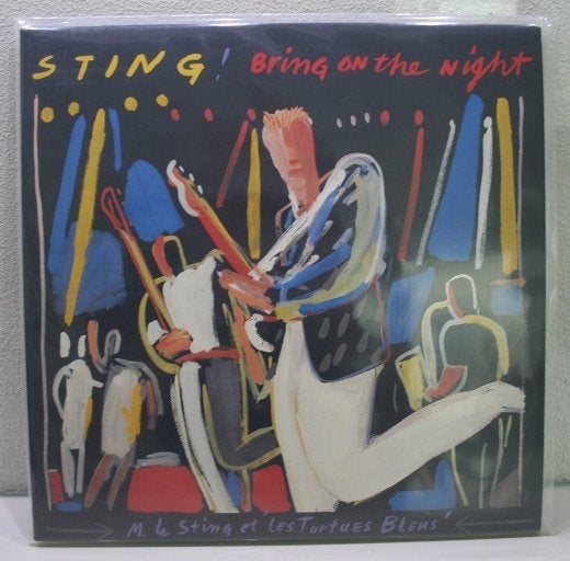 LP - Sting - Bring on the night - MISPRINT- Compleet - Mint, Ophalen of Verzenden, Zo goed als nieuw, Beschermende buitenhoes