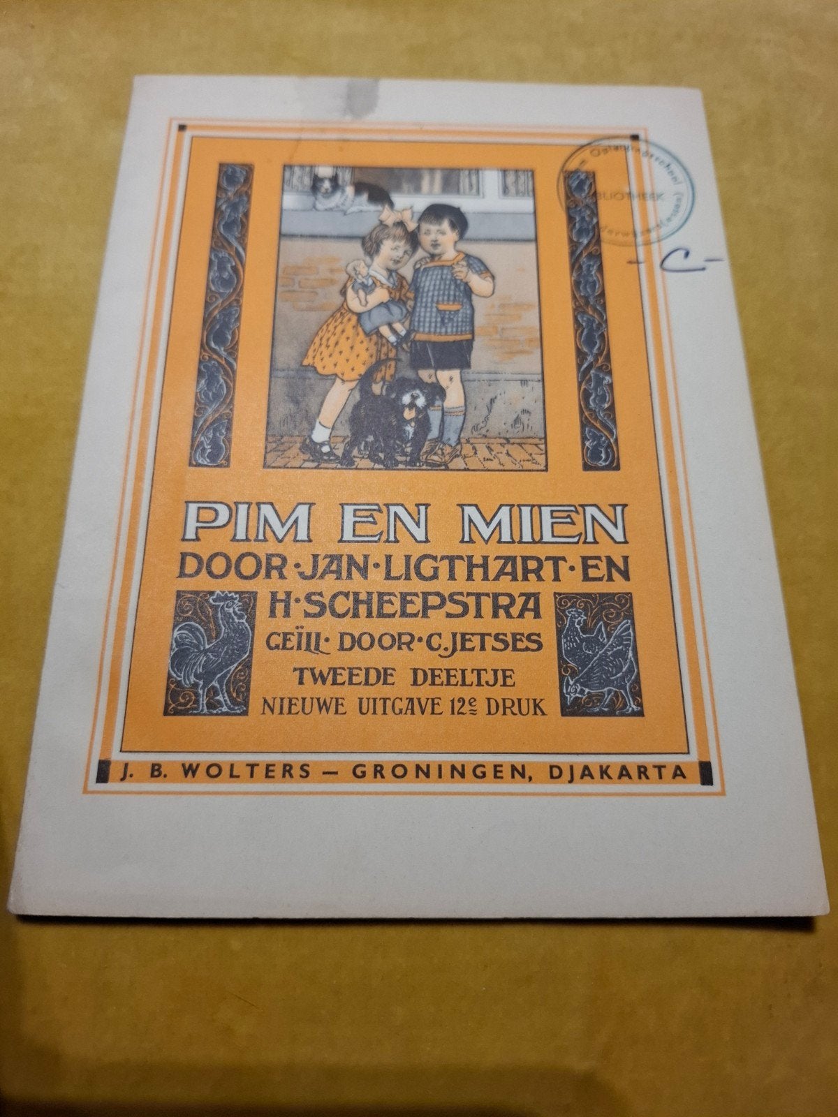 Pim en Mien - Jan Ligthart & H. Scheepstra (12e druk), Ophalen of Verzenden, Gelezen, Jan Ligthart en H. Scheepstra, Fictie algemeen