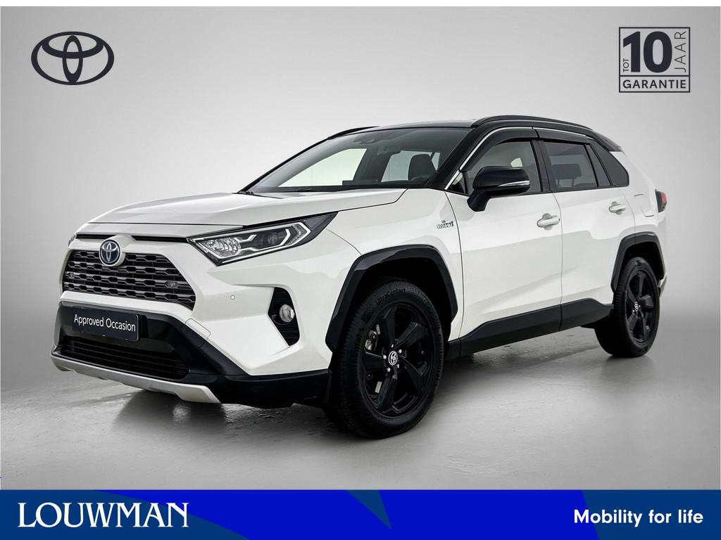 Toyota RAV4 2.5 Hybrid AWD Bi-Tone | Stoelverwarming | Leder, Auto's, Toyota, Bedrijf, Te koop, Rav4, 360° camera, 4x4, ABS, Achteruitrijcamera
