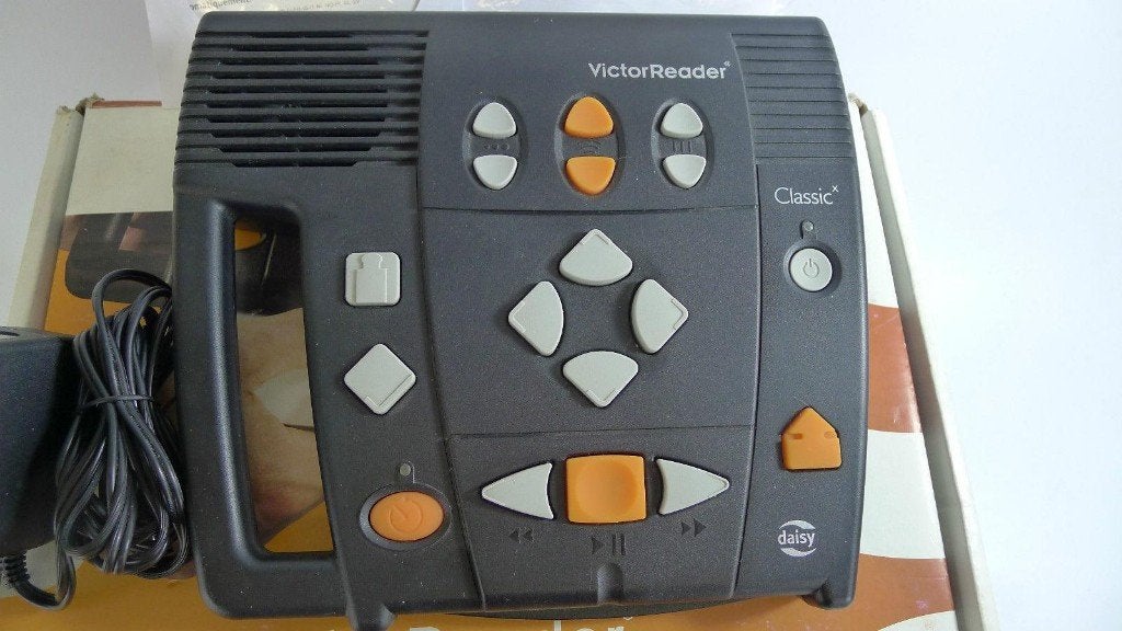 Victor Reader (boekvoorlezer voor visueel gehandicapten), Ophalen of Verzenden, Gebruikt