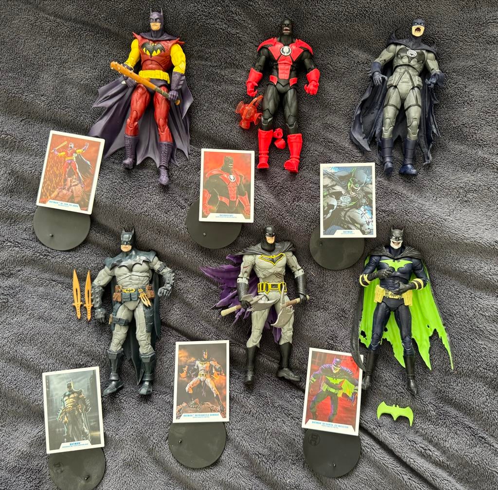 DC Multiverse McFarlane Batman Bundel - 6 stuks, Ophalen of Verzenden, Zo goed als nieuw