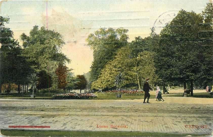 300-326-037 Utrecht Lucas Bolwerk, Verzamelen, Ansichtkaarten | Nederland, Utrecht, Voor 1920, Verzenden