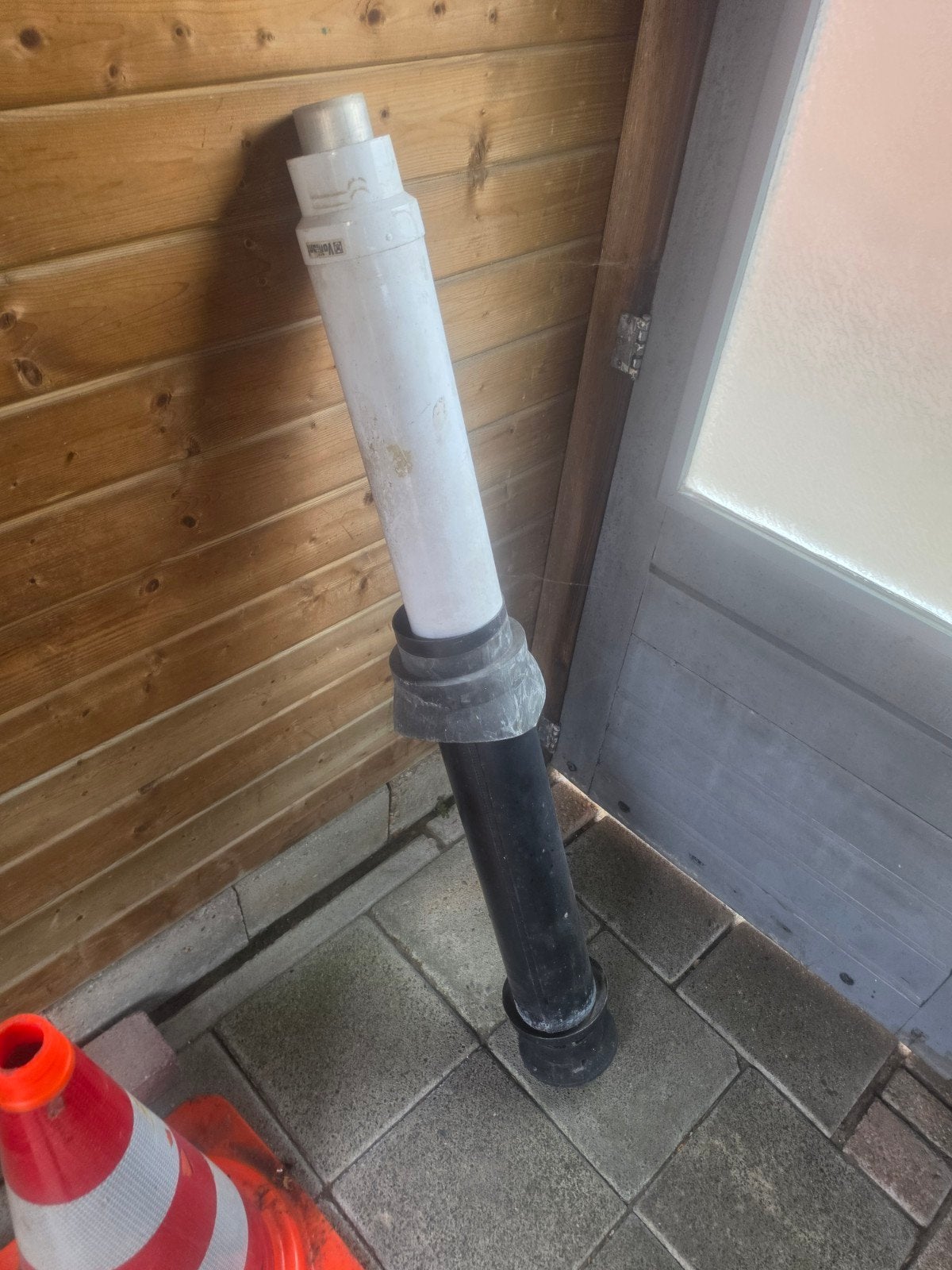 1 x doorvoer pijp voor cvketels zie foto,s ervan., Ophalen, Afzuiger