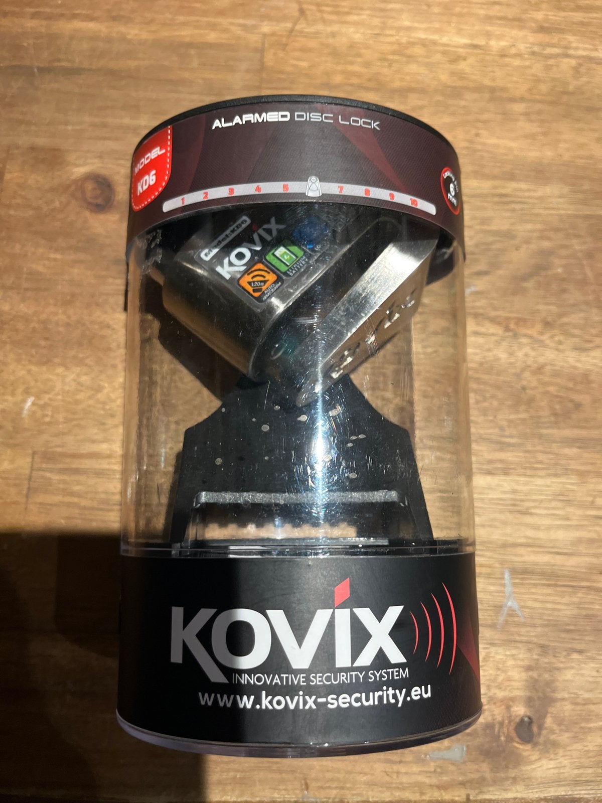 Kovix KD6 Alarm Schijfremslot - Nieuw in verpakking, Ophalen of Verzenden, Nieuw