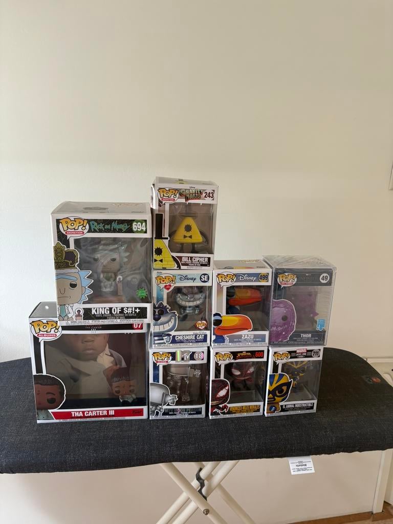 Funko pop verzameling, Ophalen of Verzenden, Zo goed als nieuw, Overige typen