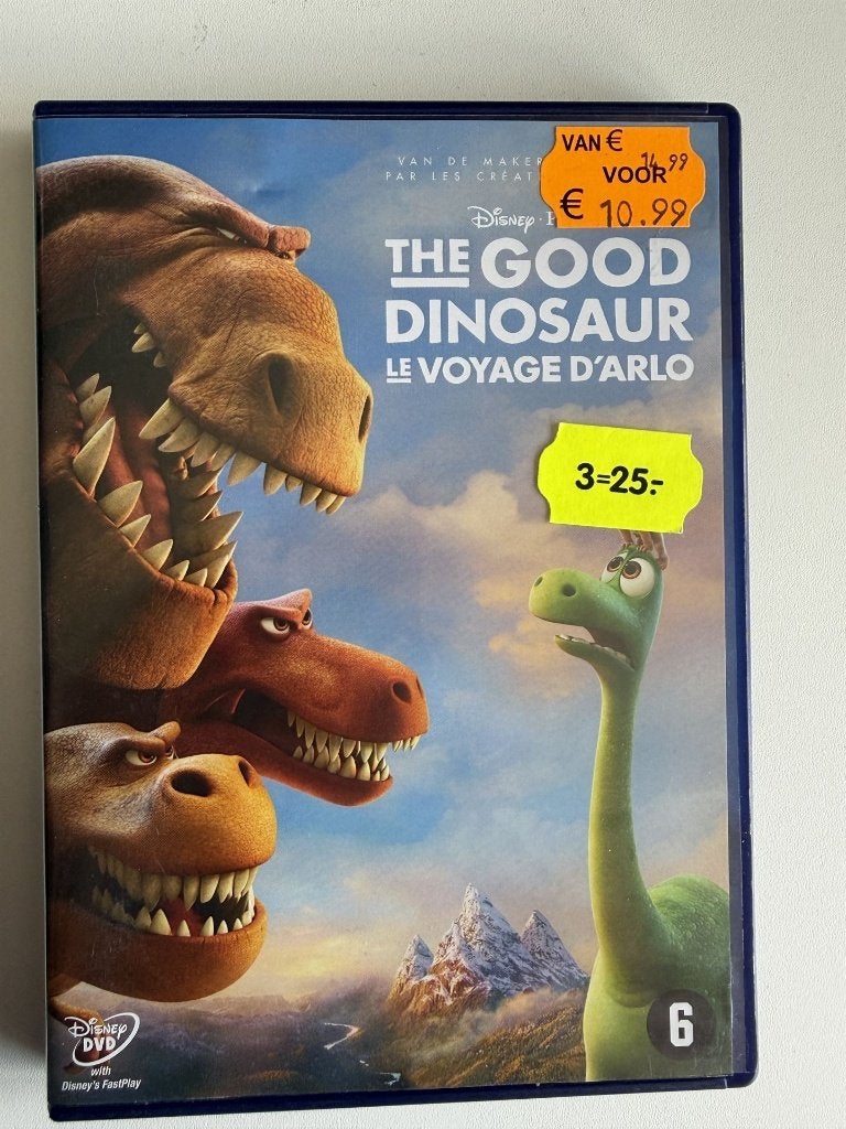 The Good Dinosaur (2015) DVD | Actie 5=4, Vanaf 12 jaar, Ophalen of Verzenden, Zo goed als nieuw, Amerikaans