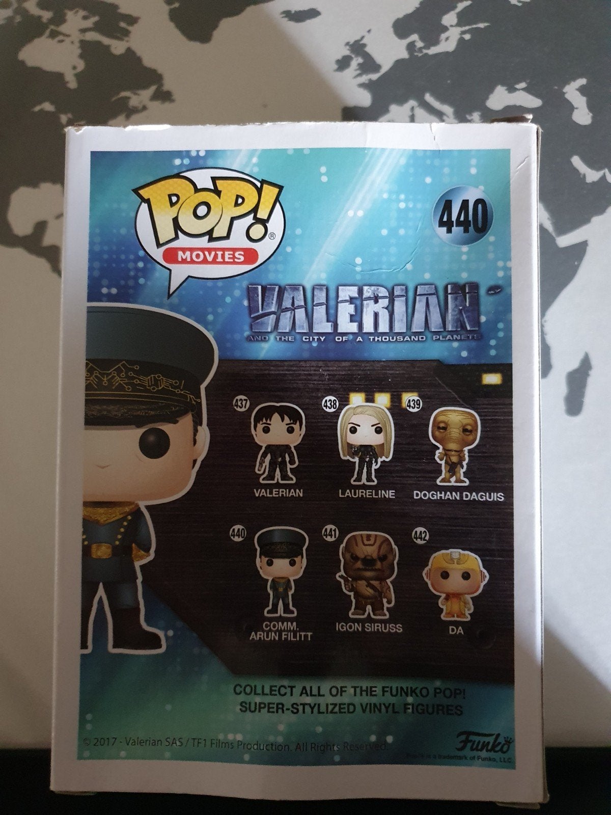 Funko Pop! Valerian Comm. Arun Filitt #440, Ophalen of Verzenden, Gebruikt