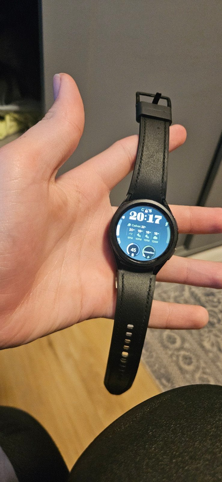 galaxy watch 6 classic 47mm, Sieraden, Tassen en Uiterlijk, Smartwatches, Ophalen, Samsung Galaxy Watch 6 Classic, Zwart, Nieuw
