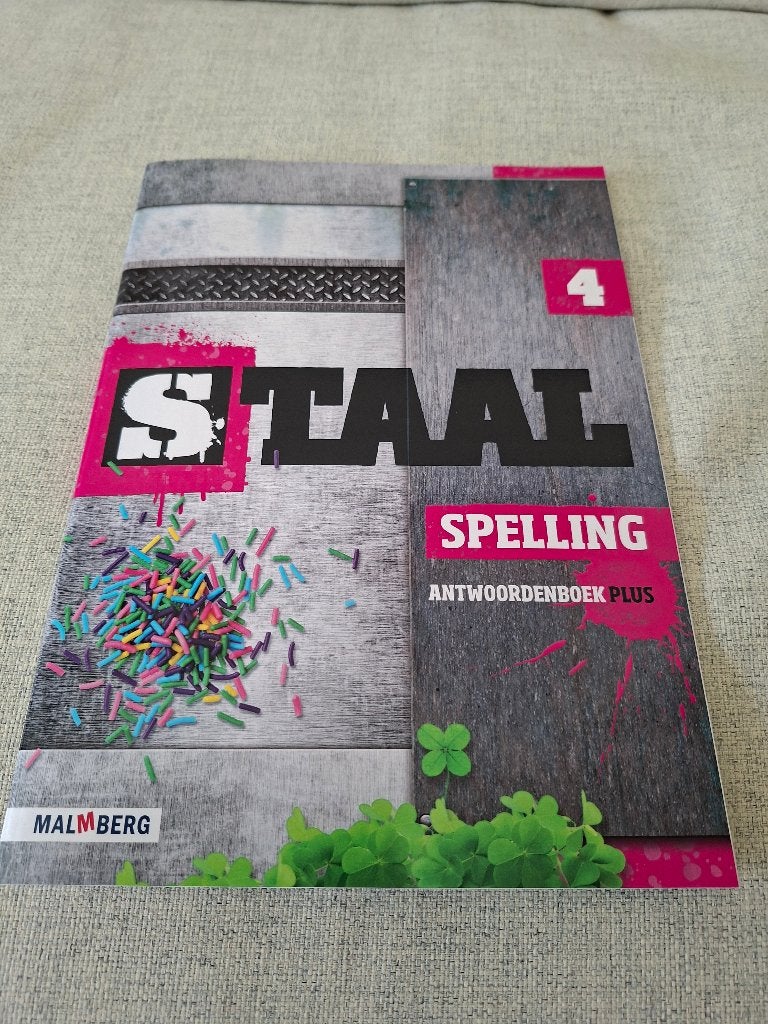 Staal Spelling Antwoordenboek Plus Groep 4, Boeken, Ophalen of Verzenden, Zo goed als nieuw, Overige niveaus, Nederlands