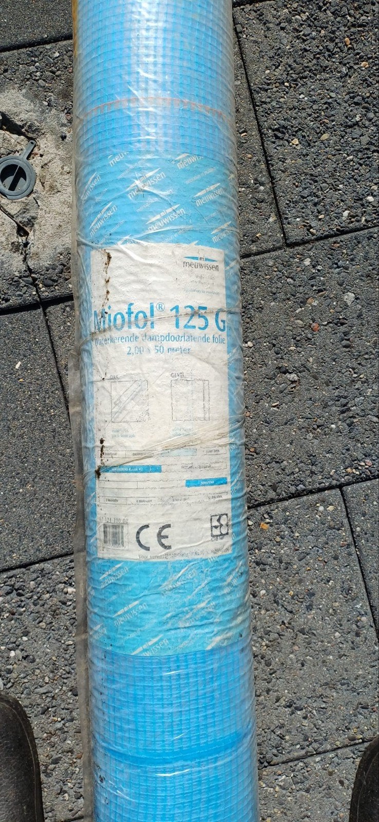 Miofol gewapende en dampdoorlatende folie. NIEUW, Ophalen, Nieuw, 15 m² of meer, Folie