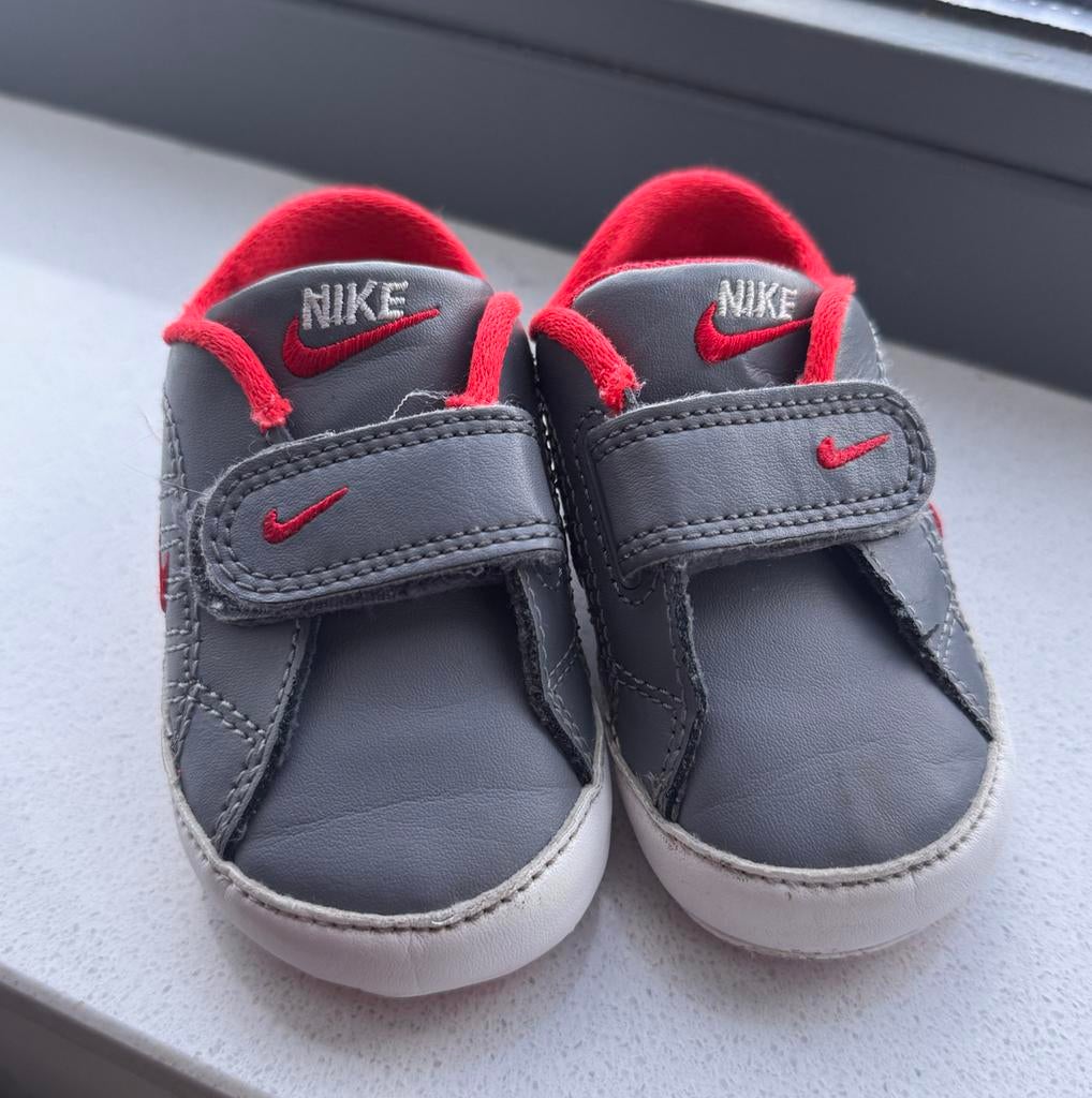Nike baby schoentjes maat 18,5, Ophalen, Jongetje, Gebruikt, Schoentjes