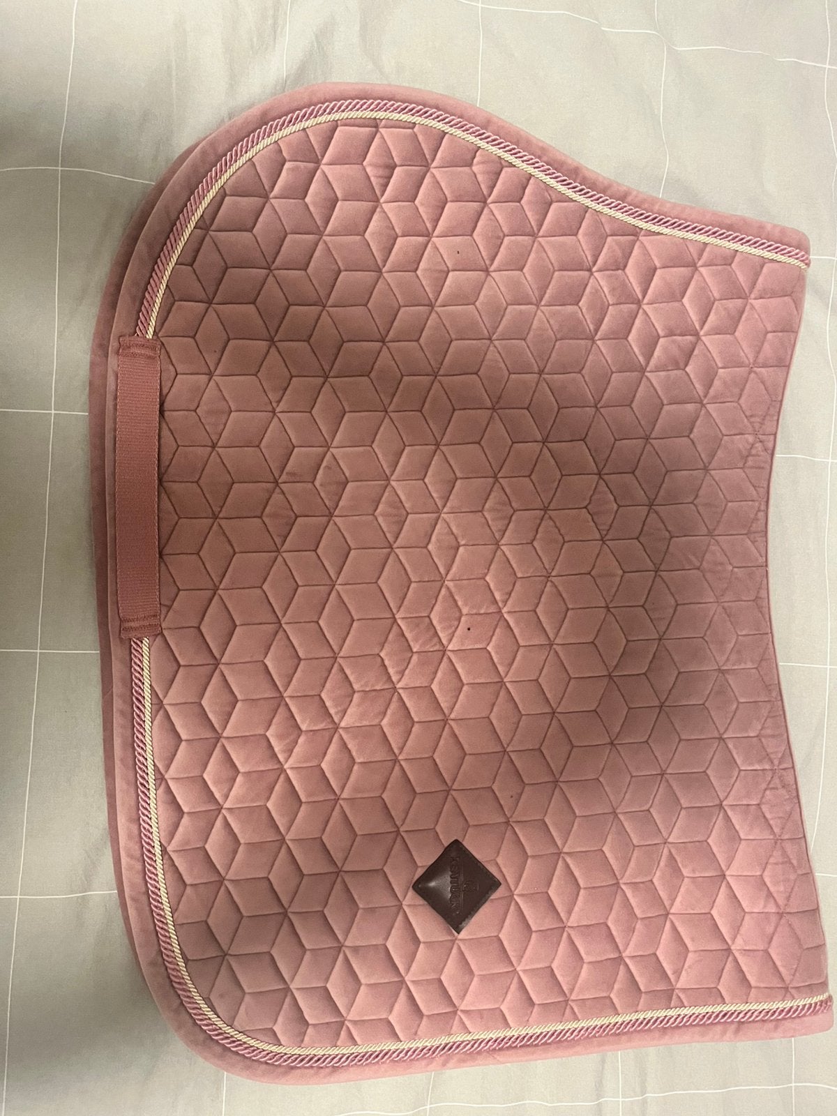 Dekje kentucky velvet roze full, Ophalen of Verzenden, Zo goed als nieuw