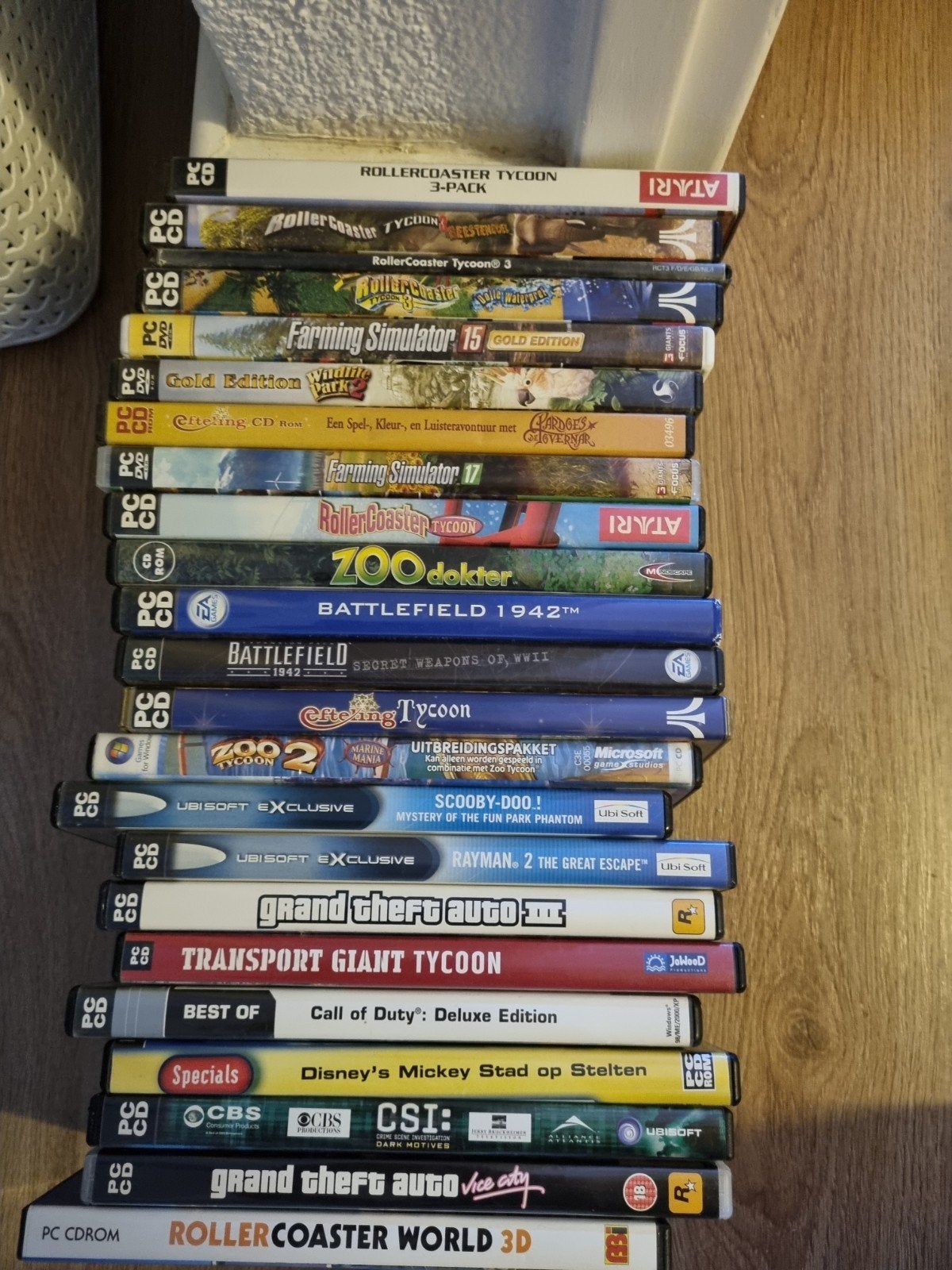 diverse pc games, 1 speler, Ophalen, Vanaf 3 jaar
