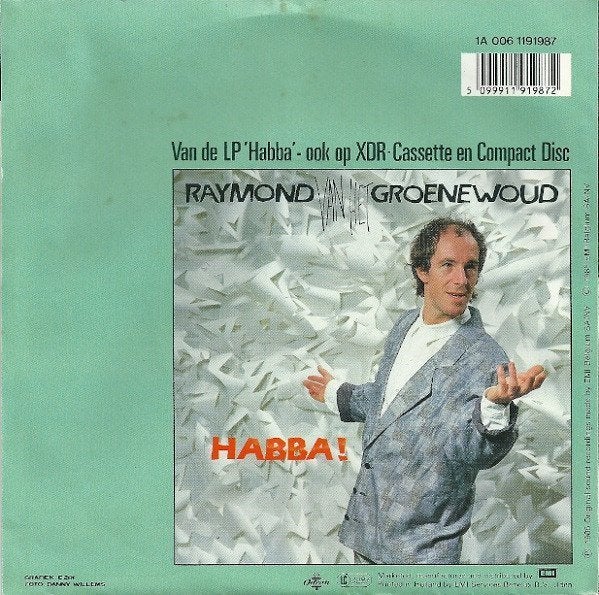 Raymond van t groenewoud - stapelgek op jou, Cd's en Dvd's, Gebruikt, 7 inch, Ophalen of Verzenden, Overige typen